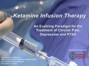 Walter Reed Medical Center Ketamine Infusion Therapy by Dr Grass Florida US